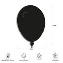 Ver imagem 5 de Luminária Abajur Parede Arandela Madeira Balão G9 30cm Bebê:Preto