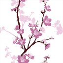 Ver imagem 2 de Papel de Parede Adesivo Floral Flor Rosa 112 - 2,5m