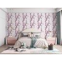Ver imagem 1 de Papel de Parede Adesivo Floral Flor Rosa 112 - 2,5m