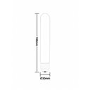 Ver imagem 3 de Lâmpada Filamento Carbono Blumenox T30-185 Retro E27 Âmbar 110v