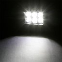 Ver imagem 3 de Farol de Milha Universal Quadrado 6 Leds 18w Guincho Carro Moto Maquina Trator C/ 2 Modos - Strobo/p