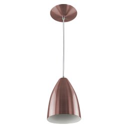 Lustre Pendente Vegas Premium Gourmet em Aluminio Gold Rose - 1