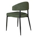 Ver imagem 5 de Cadeira de Jantar Boucle Verde Alga Est.Preta