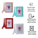 Ver imagem 3 de Porta Retrato Paris Torre Coloridos Decoração Foto 10x15 4un