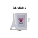 Ver imagem 2 de Porta Retrato Plástico Paris Várias Cores Foto 10x15 3un