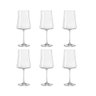 Conjunto 6 Taças de Cristal Lisa Bohemia para Vinhos 460ml - Transparente - 1