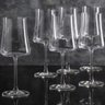 Conjunto 6 Taças de Cristal Lisa Bohemia para Vinhos 460ml - Transparente - 3