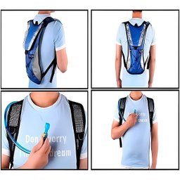 Mochila de Hidratação com Refil 2 Litros Água Térmica:verde/2 Litros - 15