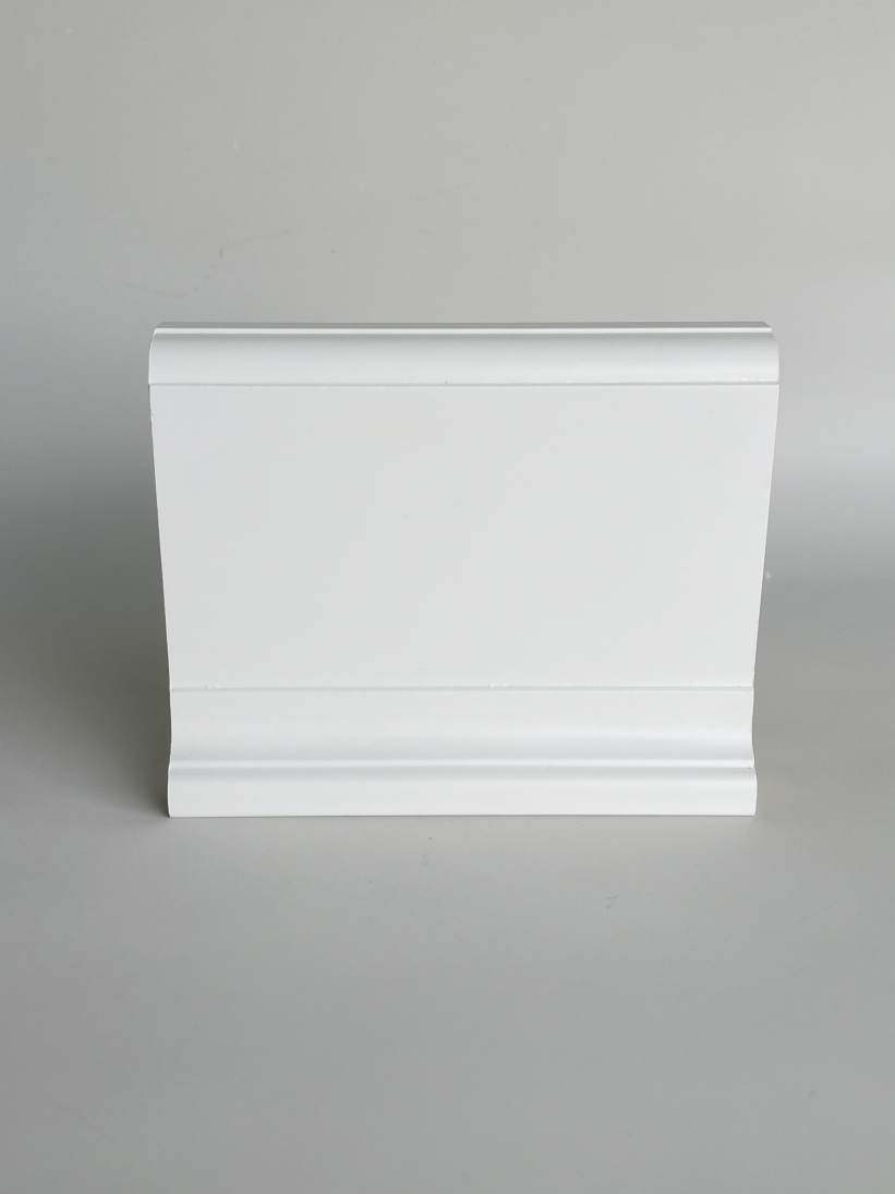 Rodapé de Sobrepor Classic (pacote com 4un) 15cm Branco Mdf - Santa Rita Reveste - 5