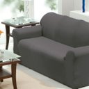 Ver imagem 2 de Capa de Sofá 3 e 2 Lugares Malha Gel Cinza