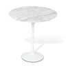 Mesa Saarinen Lateral - Carrara 30cm de Diâmetro - 3