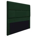 Ver imagem 1 de Cabeceira Queen 160 Cm Cama Box Suede Verde