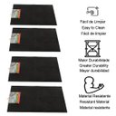 Ver imagem 3 de Jogo Americano de Plástico Supla Sousplat Cozinha Preto 4 Un