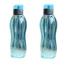 Ver imagem 1 de Garrafa Plástica Água Suco Resistente Esportes Azul 2 Un