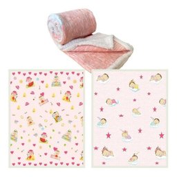 Cobertor Infantil Sherpa Super Soft Infantil Sortido Jolitex - 1