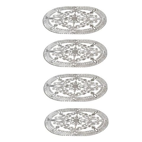 Jogo Americano Supla Sousplat de Plástico Cozinha Jantar 4un