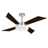 Ventilador de Teto 4 Pás e Luminária Volare Escovado R1 Tech Volare - 2