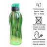 Garrafa térmica verde água suco esporte caminhada academia - 3