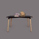 Ver imagem 3 de Mesa Rita Preta 120x80 Mor