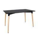 Ver imagem 1 de Mesa Rita Preta 120x80 Mor