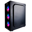 Ver imagem 2 de Gabinete Atx Gamer Hayom Gb1749 Preto C/4 Fans Vidro Temperado - sem Fonte
