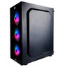 Gabinete Atx Gamer Hayom Gb1749 Preto C/4 Fans Vidro Temperado - sem Fonte - 2