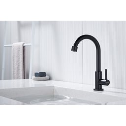 Torneira Banheiro/lavabo Inox Gir Mesa Curta Preto Nox04b Doan - 2