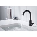 Ver imagem 3 de Torneira Banheiro/lavabo Inox Gir Mesa Curta Preto Nox04b Doan