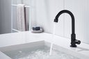 Ver imagem 3 de Torneira Banheiro/lavabo Inox Gir Mesa Curta Preto Nox04b Doan