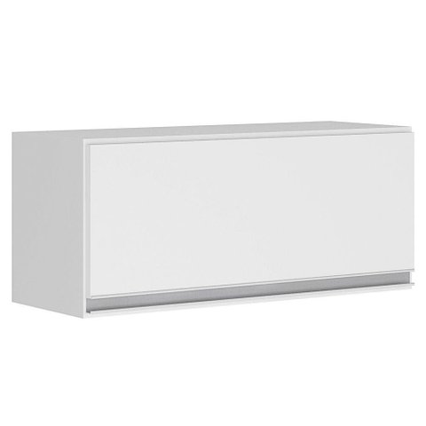 Armário Aéreo Multiuso 60cm 1Porta Basculante Cor Branco