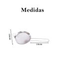 Ver imagem 2 de Peneira de aço inox utensílio cozinha coar cessar kit 3 un