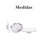 Peneira de aço inox utensílio cozinha coar cessar kit 3 un - 2