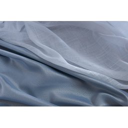 Cortina Gaze De Linho Forro Blackout 9,00x2,20m Sala E Quarto Cinza/Branco - 5