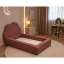 Ver imagem 4 de Cama Infantil Montessoriana c/ Colchão Antialérgico 100x1.75:Boucle Rosa