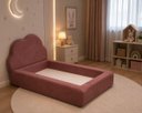 Ver imagem 4 de Cama Infantil Montessoriana c/ Colchão Antialérgico 100x1.75:Boucle Rosa