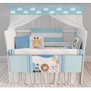 Ver imagem 1 de Kit Berço Safari Azul