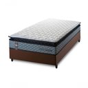 Ver imagem 2 de Cama Box Espuma Chicago Solteiro 88x188 Cinza King House