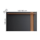 Ver imagem 3 de Painel Extensivel Tv 70 Pol 180 Cm Leme Preto Noce Milano Colibri