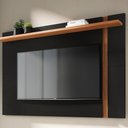 Ver imagem 2 de Painel Extensivel Tv 70 Pol 180 Cm Leme Preto Noce Milano Colibri