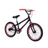 Bicicleta Aro 20 Bmx Cross Freestyle Aero Vermelha com Preto - Pneu Preto - 1