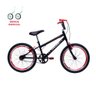 Bicicleta Aro 20 Bmx Cross Freestyle Aero Vermelha com Preto - Pneu Preto - 2