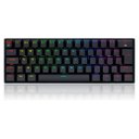 Ver imagem 1 de Teclado Mecânico Redragon Draconic Pro - Abnt2 - 60% - Switch Marrom - Rgb - Preto- K530rgb-pro