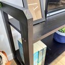 Ver imagem 5 de Rack TV Linea 140cm Madeira Pinus Preto com Suporte Artfactory Design