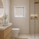 Ver imagem 4 de Vitro Basculante em Aço Galvanizado 50x50cm Janela sem Grade Lavabo sem Vidro Branco Lh Móveis
