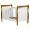 Berço Mini Cama Slim 100% Mdf com Colchão Branco/Ypê - Tigus - 3
