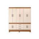 Ver imagem 5 de Guarda Roupa Casal 10 Portas e 3 Gavetas New Murano Amêndola Touch - Demóbile