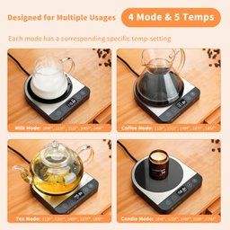 Maestri House Aquecedor Elétrico de Bebidas com 5 Temperaturas e Timer - 5