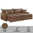 Ver imagem 6 de Sofá Elegance Veludo 2 Módulos 100 Cm B15 Cm Meu Sofá Online