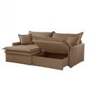 Ver imagem 3 de Sofá Elegance Veludo 2 Módulos 100 Cm B15 Cm Meu Sofá Online