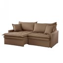 Ver imagem 1 de Sofá Elegance Veludo 2 Módulos 100 Cm B15 Cm Meu Sofá Online